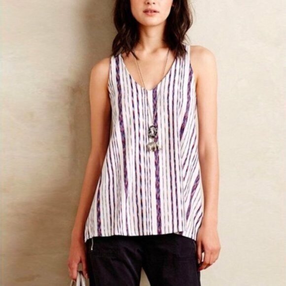 Puella North South Swing Tunic Top Size Small Womens T10026 Trapeze Tank Tee - Picture 5 of 6